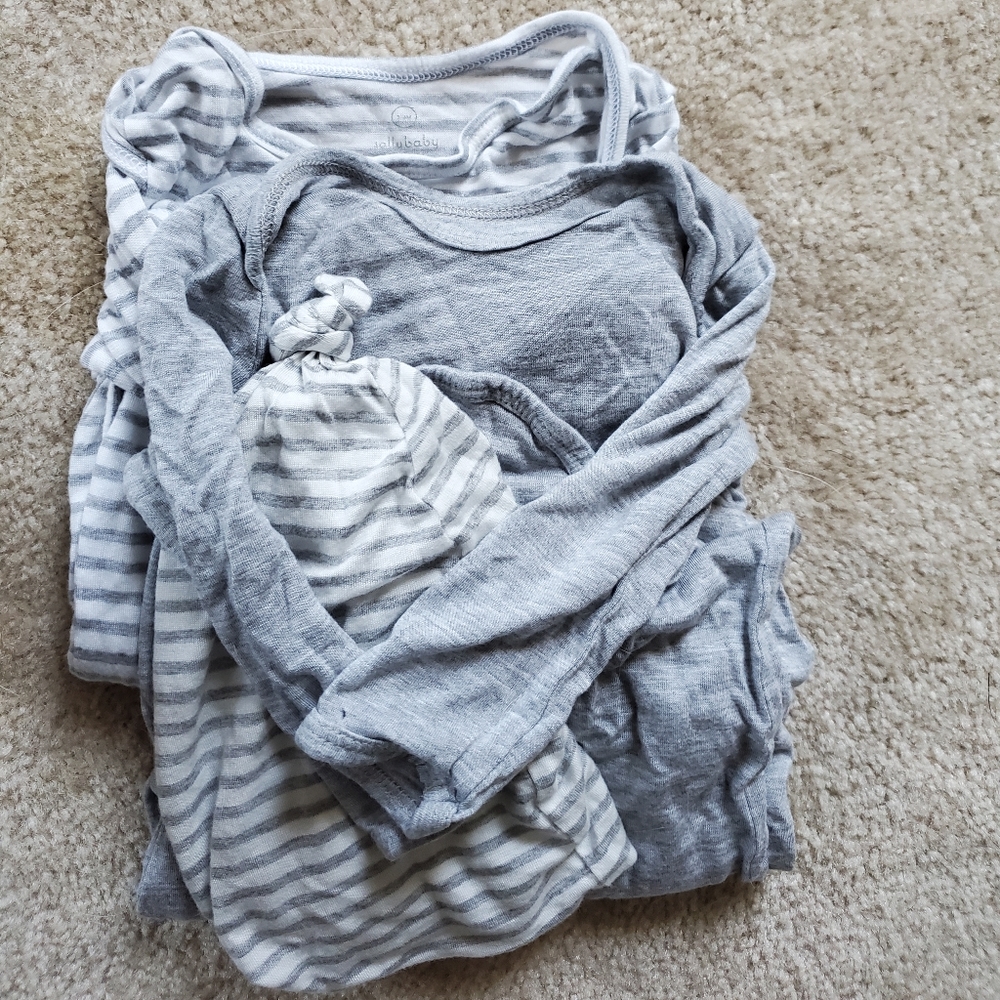 Solly Baby 3-6M sleep gowns x2